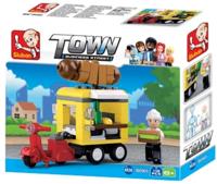 Sluban M38-B0565 Town Dining Car - thumbnail