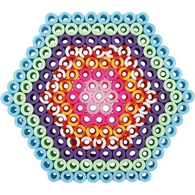 Creativ Company Onderplaat, ovaal, hart, zeskant, cirkel, vierkant en ster, afm 7x7,5-10,5x9,5 cm, medium, 6 stuk/ 1 doos