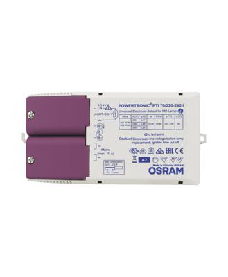 OSRAM HOMELIGHTING Hogedruklamp Elektronisch voorschakelapparaat 70 W (1 x 70 W) Met trekontlasting PTI 70/220-240 I VS20