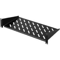 Rittal 5501.615 19 inch Apparaatbodem voor patchkast 2 HE Vast inbouw Geschikt voor kastdiepte: vanaf 300 mm Zwart