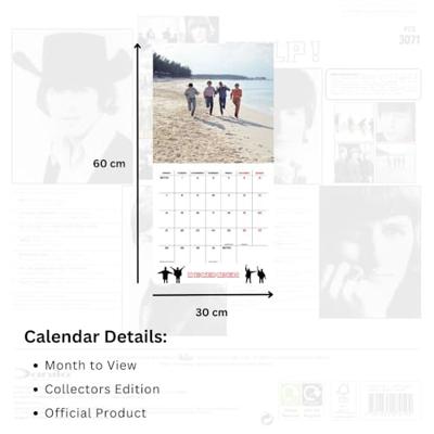 THE BEATLES 2026 COLLECTOR'S EDITION RECORD SLEEVE CALENDAR