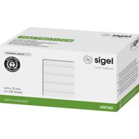 Sigel Plaknotitie HN760 125 mm x 75 mm Wit 600 vellen - thumbnail
