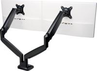Kensington K59601WW Monitor-tafelbeugel Aantal monteerbare displays: 2 Display(s) 86,4 cm (34) Zwart Draaibaar, Kantelbaar, Zwenkbaar - thumbnail