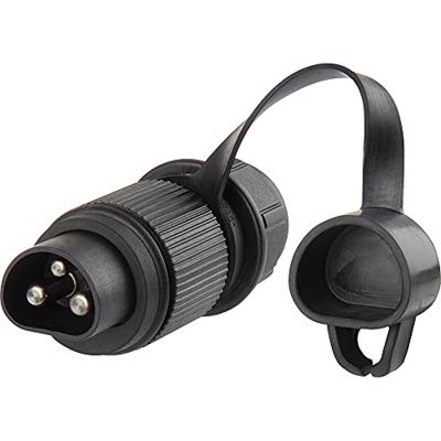 HERTH+BUSS stekker 3-pin plug plastic