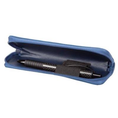 Juscha JU-2732 Pennenetui Alassio Van Polyester En Katoen. Blauw 17x5x2cm