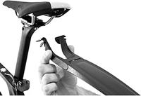 Polisport achterspatbord s-mud long op zadelbrug 16-29 - thumbnail