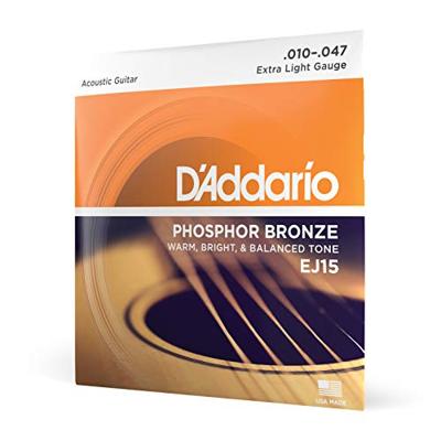 D'Addario EJ15 snarenset voor akoestische western gitaar