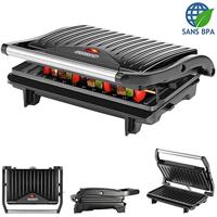 Contactgrill zwart 750W - thumbnail