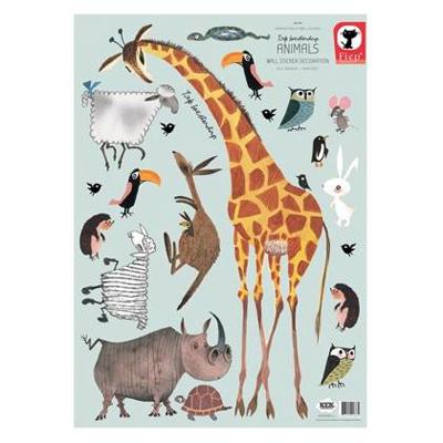 KEK Amsterdam muurstickers set fiep westendorp animals