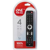 OneForAll URC7145 Afstandsbediening Zwart - thumbnail