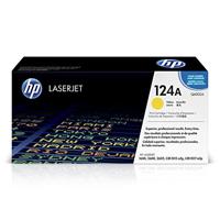 HP Tonercartridge geel 124A - 2000 pagina's - Q6002A - thumbnail