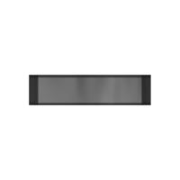 Hotbath &More Inbouwnis - 30 x 120 cm - Frameless - Geborsteld Gunmetal PVD - thumbnail