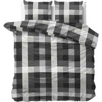 Dreamhouse - Steef Dekbedovertrek Flanel (Warm) - Antraciet - 200 x 220 - thumbnail