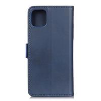 Casecentive Magnetische Leren Wallet case iPhone 12 Pro Max blauw - thumbnail