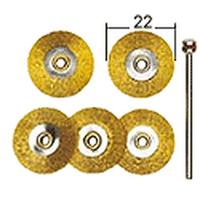 Proxxon Micromot 28 962 Borstelpakket messing, 5-delig Schacht-Ø 2,35 mm 1 set(s) - thumbnail