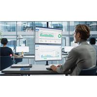 Dubbele verticale bevestiging monitorarm - thumbnail