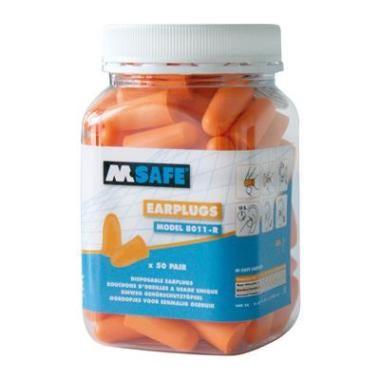 Oordoppen Oxxa 8012-R - Oordoppen M-Safe 8011-R (50 stuks)