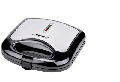 Esperanza ASIAGO sandwich maker 1000 W Zwart, Wit