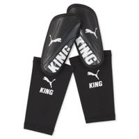 PUMA King Sleeve Scheenbeschermers Zwart Wit Zwart - thumbnail
