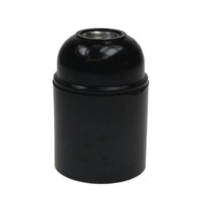 Vtac FittingE27 - Base glad zwart - 6042700