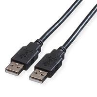 ROLINE USB 2.0 Kabel, type A-A, zwart, 4,5 m - thumbnail