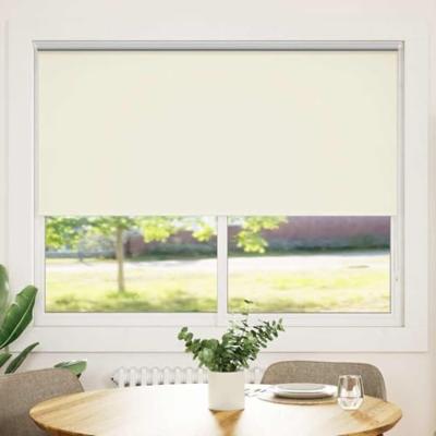 VidaXL Rolgordijn verduisterend 160 x 175 cm crême