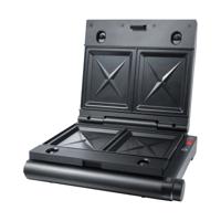- Steba SG55 - Snackmaker 3-in-1 - Tosti/Croque - Grill/Panini - Wafel - Zwart - thumbnail