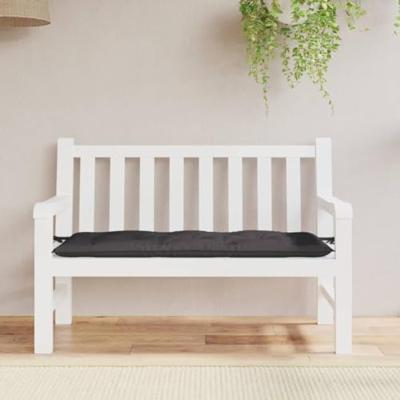 VidaXL Tuinbankkussen 120x50x7 cm oxford stof antracietkleurig VidaXL Tuinbankkussen 120x50x7 cm oxford stof antracietkleurig