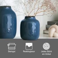 VILLEROY & BOCH - Lave Home - Vaas Nek bleu uni klein 15,5cm - thumbnail
