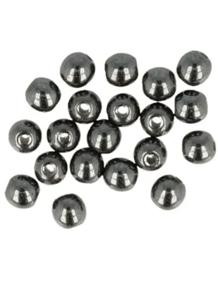Edelsteen Kralen Hematiet Rond (4mm - 20 stuks)