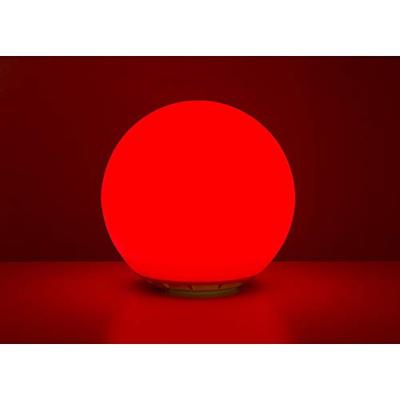 Heitronic 37234 Globo Decoratieve lamp op zonne-energie Solarbol LED LED vast ingebouwd 0.4 W Wit