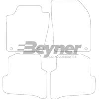 Automatten passend voor Skoda Fabia 2013- 4-delig BL1781924 - thumbnail