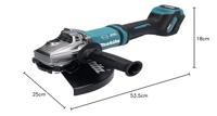 Makita GA038GZ Haakse accuslijper 230 mm Zonder accu 40 V - thumbnail