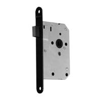 Ivana insteek loop magneetslot - type 12 - doornmaat 50mm - zwart afgerond - thumbnail