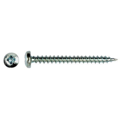 pgb-Europe PGB-FASTENERS | Universele schroef cilinderkop panhead Ø 3,5x20 Zn Pz2 PGWCZV001003500203