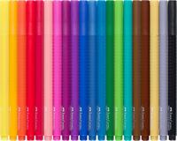 Faber Castell Viltstiften GRIP Colour - etui 20 stuks - thumbnail