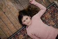 LEVV Meisjes trui - Farida - Pastel roze - thumbnail