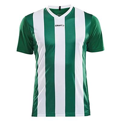 Craft 1905562 Progress Stripe Jersey M - Team Green/White - XS