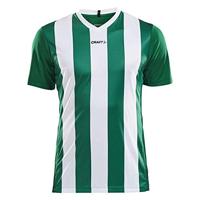 Craft 1905562 Progress Stripe Jersey M - Team Green/White - XS - thumbnail
