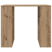 Bureau Artisan Eiken 90x50x75 cm Gelaagd Hout - thumbnail