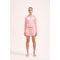 Juicy Couture Robertson Full Zip Trainingspak Dames Roze - Maat XS - Kleur: Roze | Soccerfanshop - thumbnail