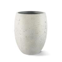 Grigio plantenbak Tall Balloon L antiek wit betonlook - thumbnail