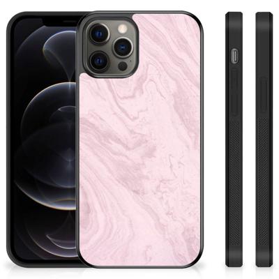 iPhone 12 Pro Max Gripcase Marble Pink - Origineel Cadeau Vriendin iPhone 12 Pro Max Gripcase Marble Pink - Origineel Cadeau Vriendin