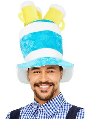 Oktoberfest Beer Hat Blue