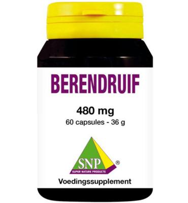 SNP Berendruif 480mg 60 Vegetarische capsules SNP Berendruif 480mg 60 Vegetarische capsules