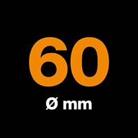 Fiskars rolmes, d 60 mm, 1 stuk - thumbnail