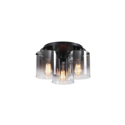 Searchlight Zwarte plafondlampSweden 3-lichts - 88911-3BK