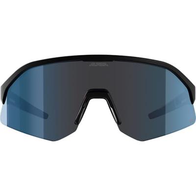 Alpina sports sportbril sonic hr m q-lite blauwe lens mat zwart