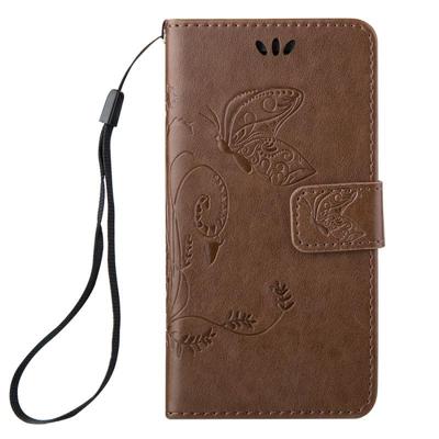iPhone 6 Plus & 6s Plus horizontaal 3D Vlinder patroon Crazy Horse structuur PU leren Flip Hoesje met draagriem, houder en opbergruimte voor pinpasse iPhone 6 Plus & 6s Plus horizontaal 3D Vlinder patroon Crazy Horse structuur PU leren Flip Hoesje met draagriem, houder en opbergruimte voor pinpasse