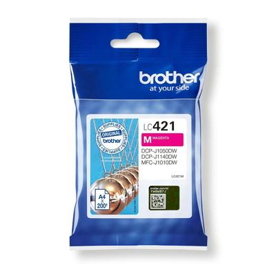 Originele inktcartridge Brother LC-421M Magenta